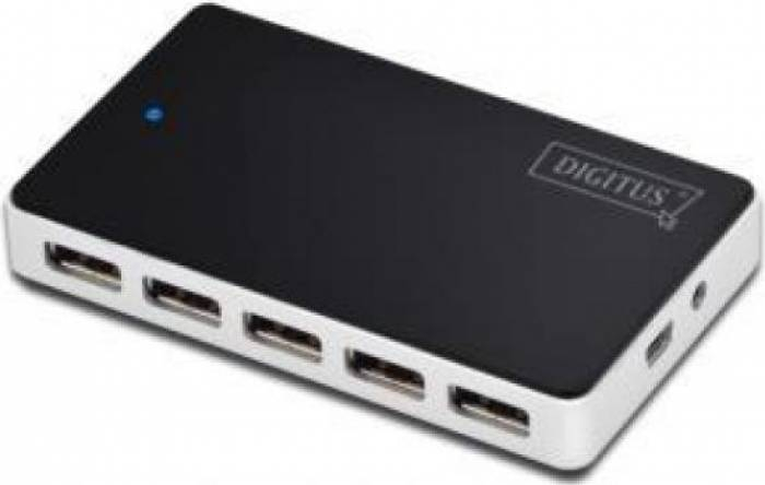 DIGITUS USB 2.0 HUB 10-port cod DA-70229-big