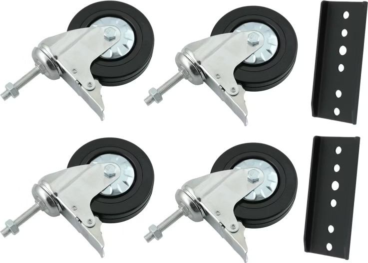 EcoFlow EFA-DJUST-W – Set Roti pentru Suport Panou Solar Reglabil [2]