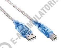Ednet Cablu USB de mare viteză 1,8 M LED-uri de lumină cod 84250-big