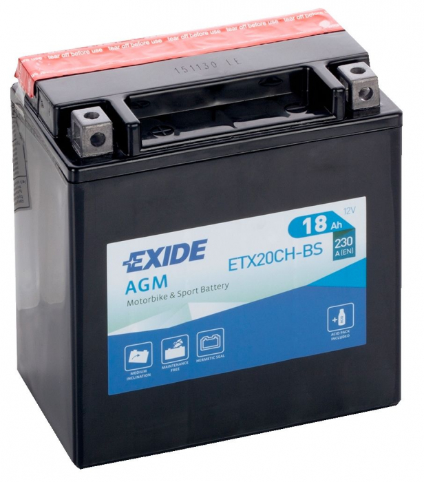 Аккумулятор exide 12v