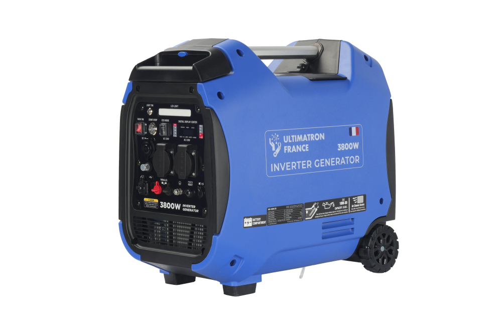 Generator portabil 3.5 kW silențios, 3.8 kW Start, Electric + Recoil, 62 dB [9]
