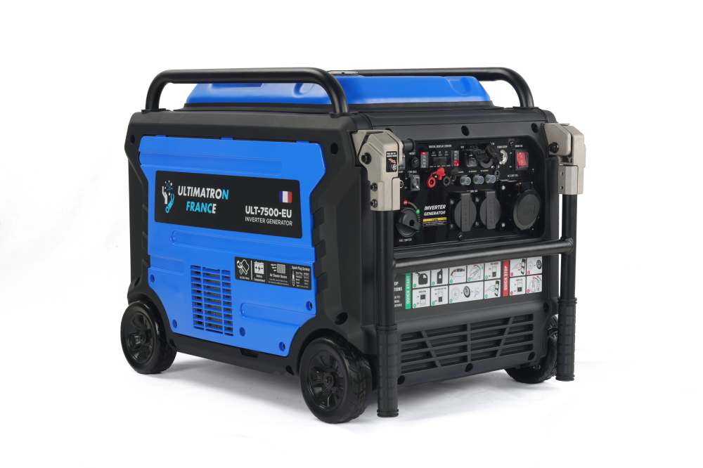 Generator 7.2 kW (7.5 kW pornire) cu pornire electrică și manuală – 65.5 dB – 2 ani garanție [10]