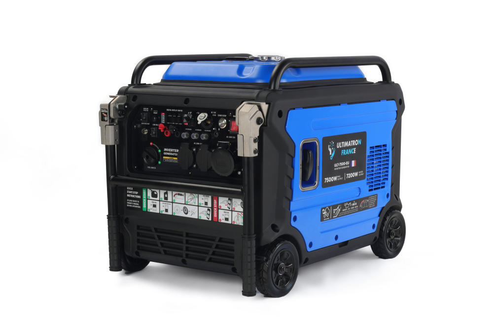 Generator 7.2 kW (7.5 kW pornire) cu pornire electrică și manuală – 65.5 dB – 2 ani garanție [4]