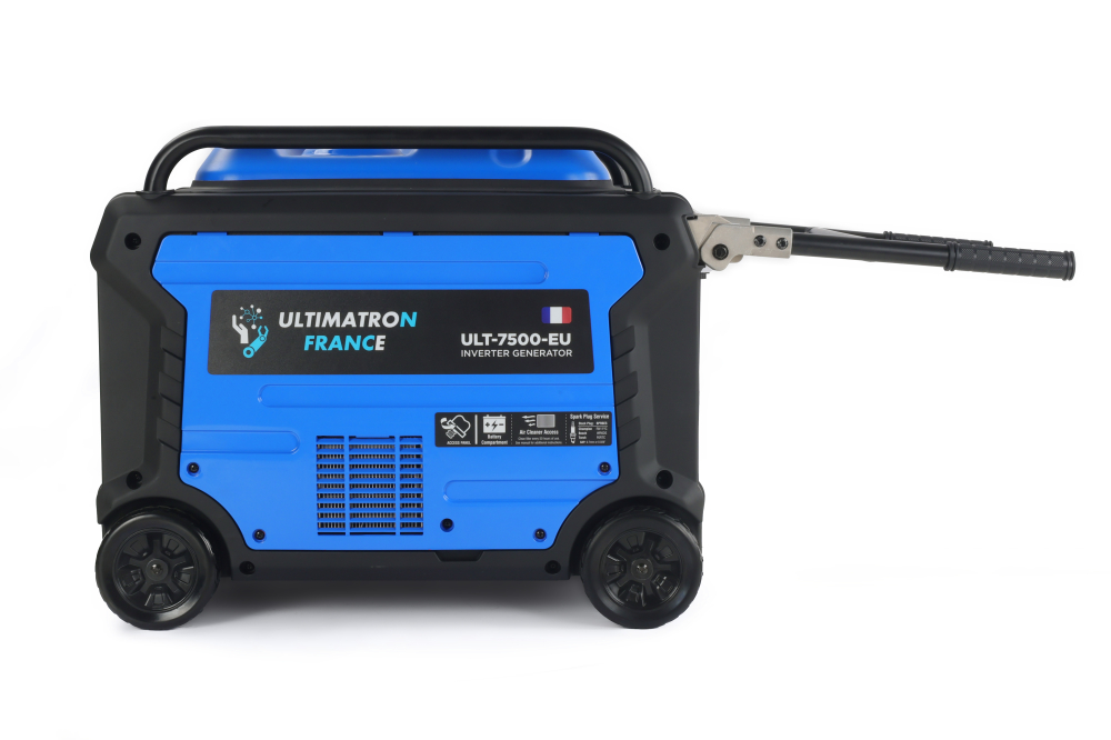 Generator 7.2 kW (7.5 kW pornire) cu pornire electrică și manuală – 65.5 dB – 2 ani garanție [8]