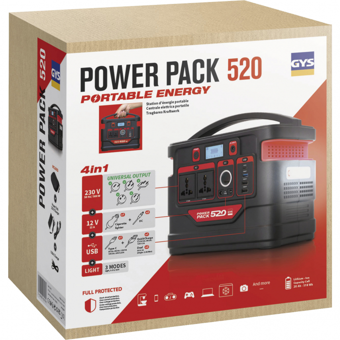 Gys Power Pack 520-big