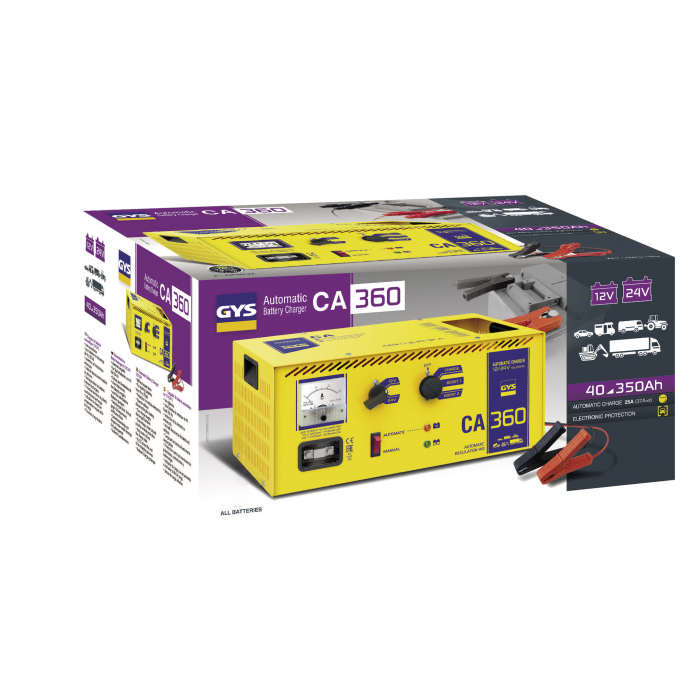 Incarcator Gys CA 360 - 12/24V [3]