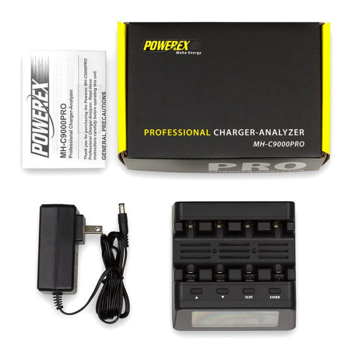 Incarcator inteligent R6 R3 Maha Powerex C9000Pro [3]