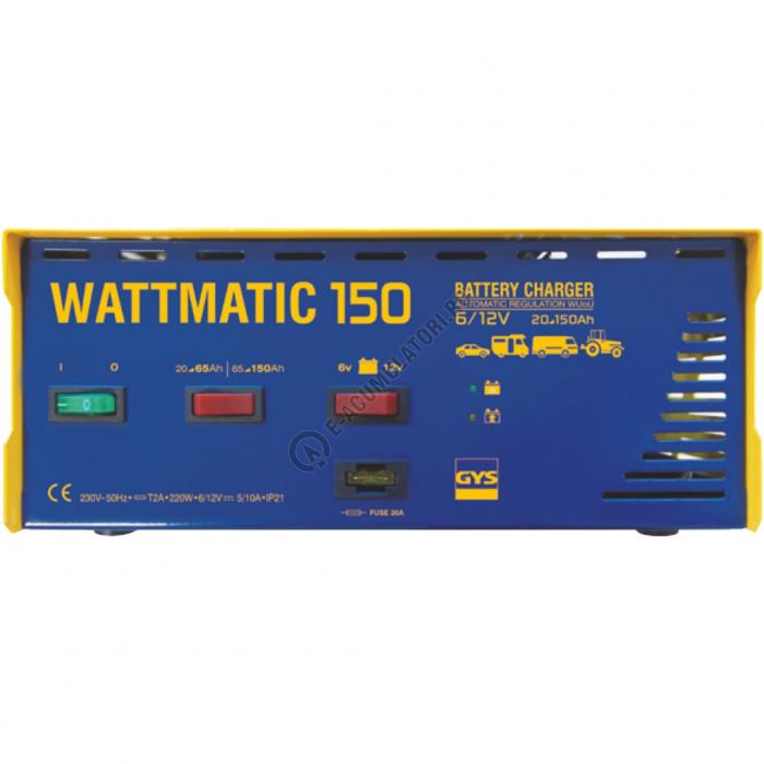 Incarcator si redresor PROFESIONAL automat 6/12V GYS Wattmatic 150-big