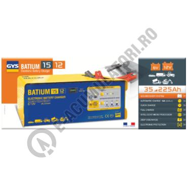 Incarcator si redresor PROFESIONAL cu MICROPROCESOR 6/12V GYS BATIUM 15-12-big