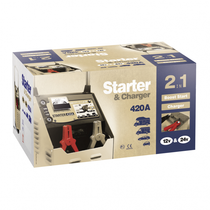 Incarcator Gys Starter Neostart 420 - 12/24V [3]