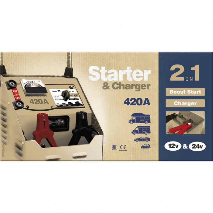 Incarcator Gys Starter Neostart 420 - 12/24V [2]