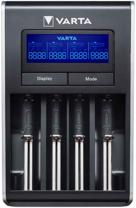 Incarcator Varta DUAL TECH 57676 LCD pentru NiMh si Li-Ion-big