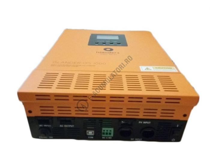 Invertor / Incarcator Xunzel Sinewave IXS-1000VA-800W-12V cu controller incarcare solara si cabluri IXS1000-12 [5]