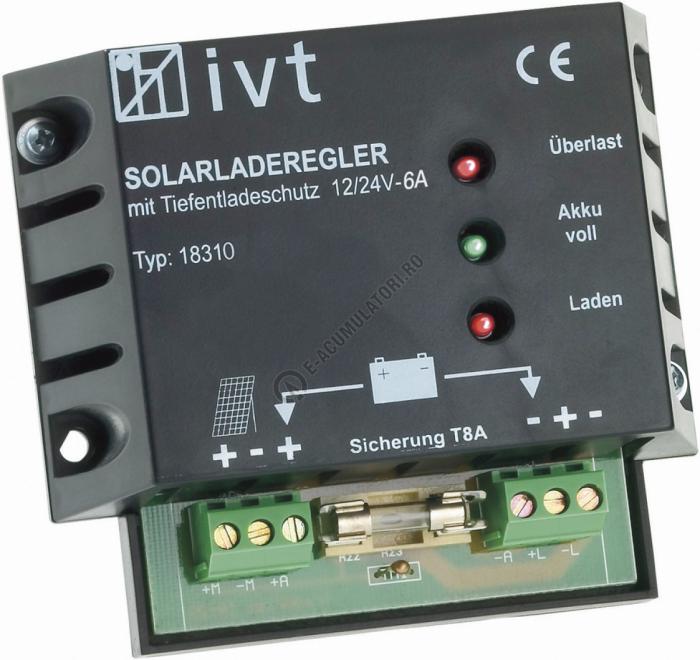 IVT Solar Charge Controller 12/24V 6 A 200032-big