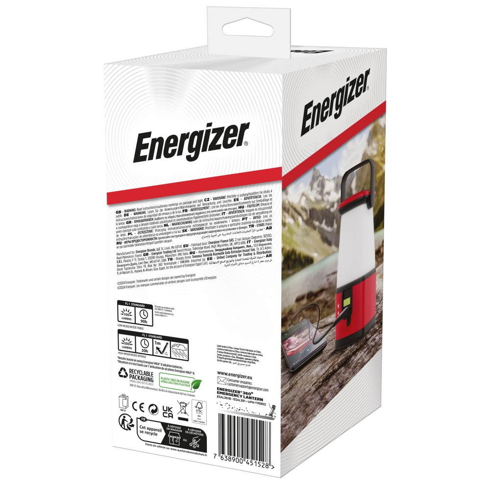 Lanterna Energizer camping 360 grade 304157700 [2]