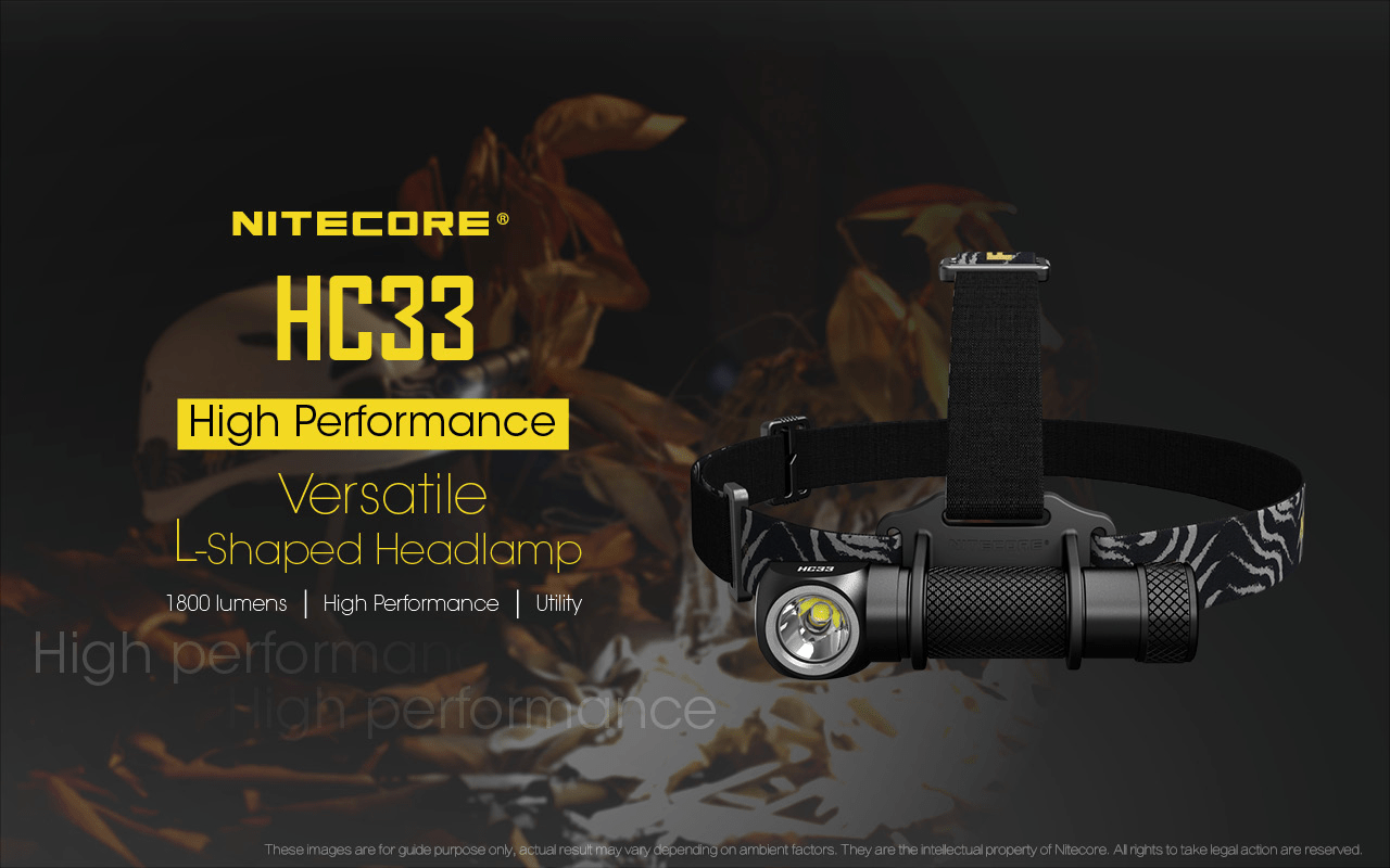 Lanterna Nitecore frontala HC33 Headlight 1x 18650 [3]