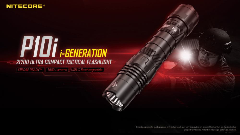 Lanterna Nitecore tactica P10i 1x 21700 4000mah [3]