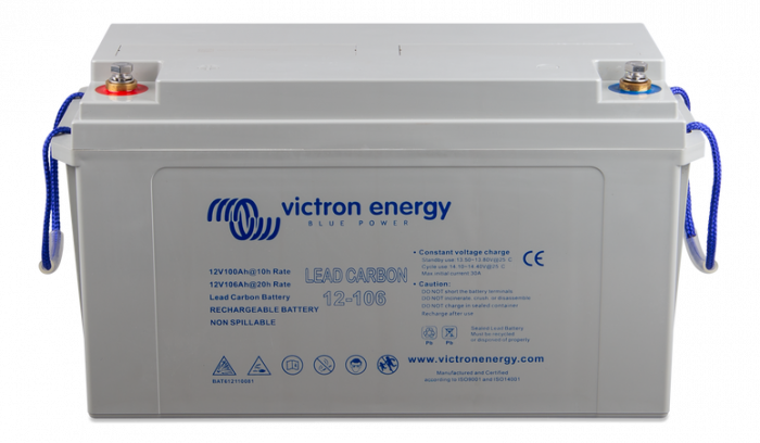 Victron Energy Lead Carbon Battery 12V/106Ah (M8)-big