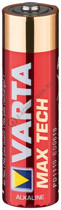 Baterii alcaline Varta Max Tech AA, MN1500, blister de 2 buc [2]