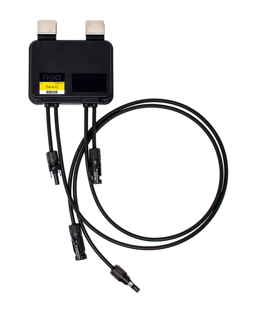 Optimizator panou solar Tigo TS4‑A‑O, 700W, MC4, cablu 1.2 m – Optimization + Monitoring + Rapid Shutdown [2]
