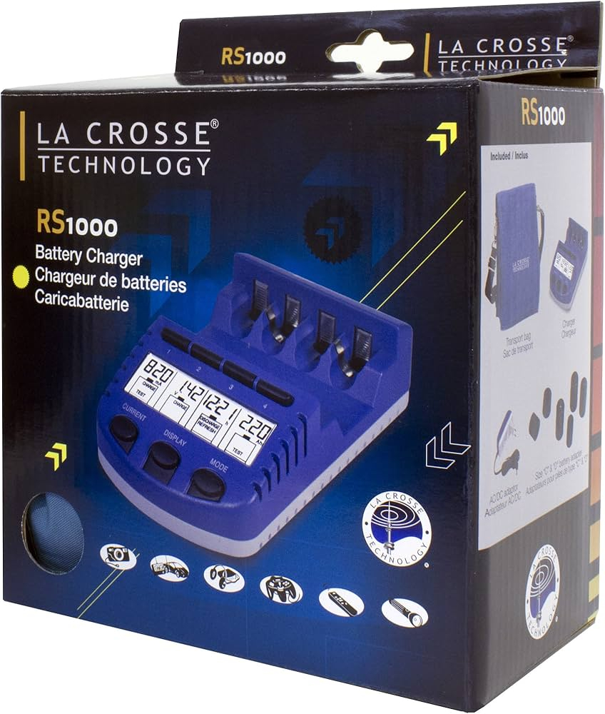 OUTLET: Pachet Incarcator LaCrosse RS1000 cu husa transport si adaptoare la C si D [2]