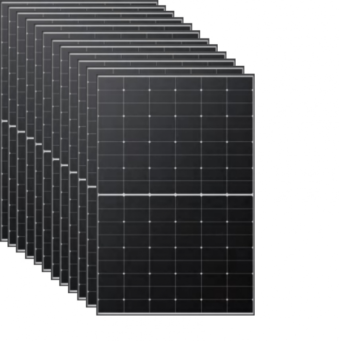 Pachet Sistem fotovoltaic Longi 5kWp cu invertor 5kW monofazat Huawei hibrid [2]
