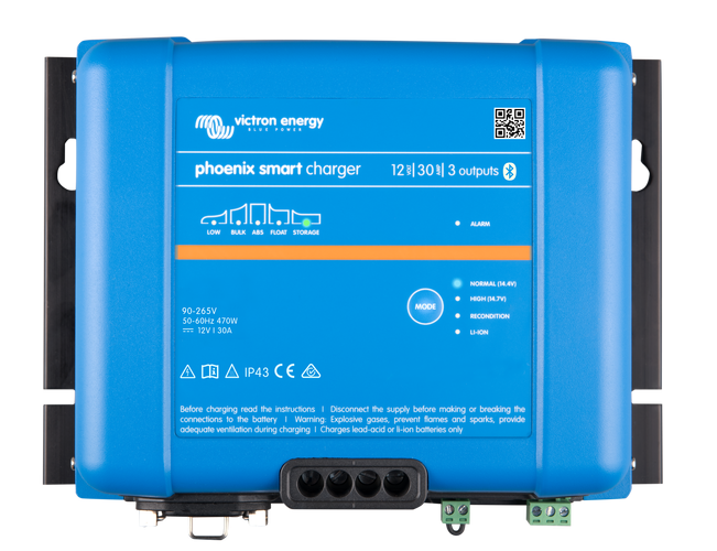 Victron Energy Phoenix Smart IP43 Charger 24/16(3) 230V-big