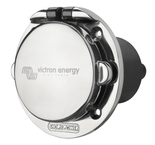 Intrare alimentare Victron Energy otel inoxidabil cu capac 16A/250Vac (2p/3w) [2]