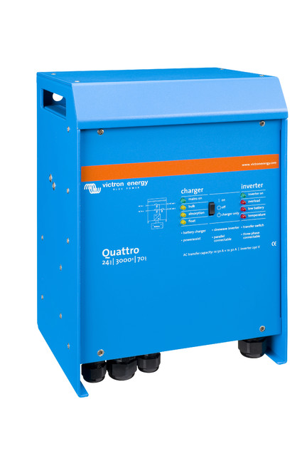 Invertor cu incarcator Victron Energy Quattro 48/3000/35-50/50 120V VE Bus [3]
