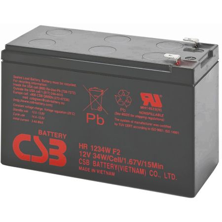 Acumulator UPS CSB HR1234W F2, 12V, 9Ah [1]
