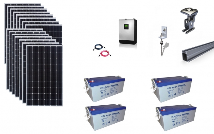 Sistem fotovoltaic off-grid Poweracu 5kwp prindere tabla-big