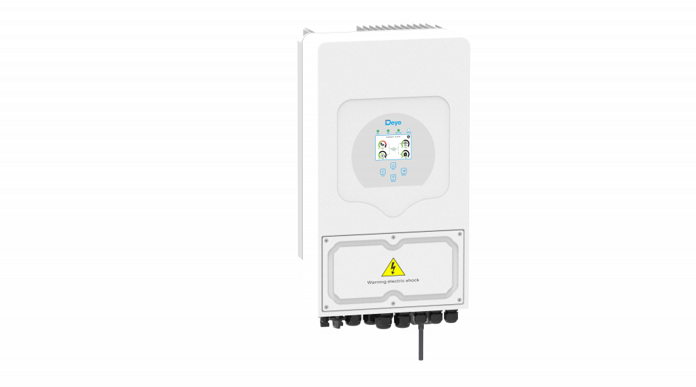 Sistem fotovoltaic off-grid / hybrid Poweracu 8kWp cu invertor Deye 6kW si stocare litiu 19.6kWh + sistem prindere tabla [3]