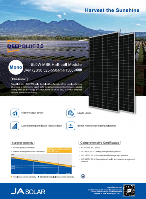 Sistem fotovoltaic trifazat off-grid 7000Wp 230V pentru irigatii-big