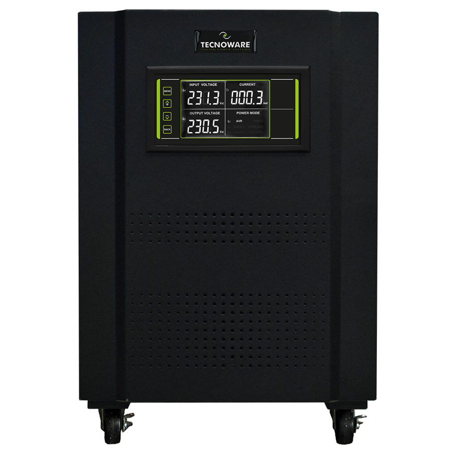 Stabilizator de tensiune Tecnoware Monofazat cu servomotor si microprocesor 18KVA 14.4KW FSTESM18KM [2]