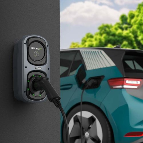 Statie de incarcare Rolec WallPod -3.6kw Tip 2 5m Tethered - Neagra [4]