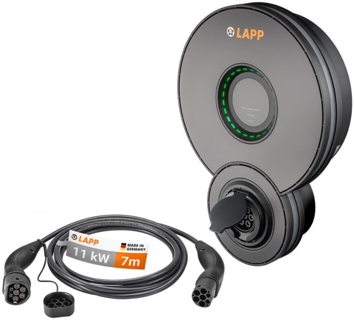 Statie incarcare LAPP Mobility Wallbox Home Pro 11kw + Cablu Type 2 7m-big