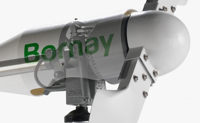 Turbina eoliana Bornay 3000 W 48V 2 lame si controller digital B3000/48-big