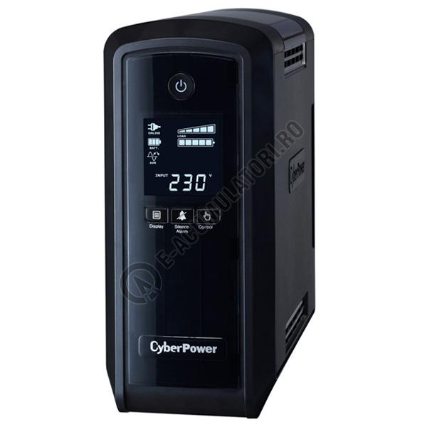 UPS Cyber Power CP900EPFCLCD Line-Interactive 900VA 540W AVR, LCD Display, 6 Schuko outlets, USB & Serial port-big