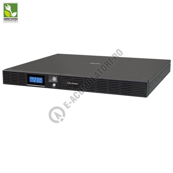 UPS rackabil Cyber Power OR1500ELCDRM1U Line-Interactive 1500VA 900W 1U rack space, LCD Display, 6 IEC OUTLETS, USB & Serial port-big
