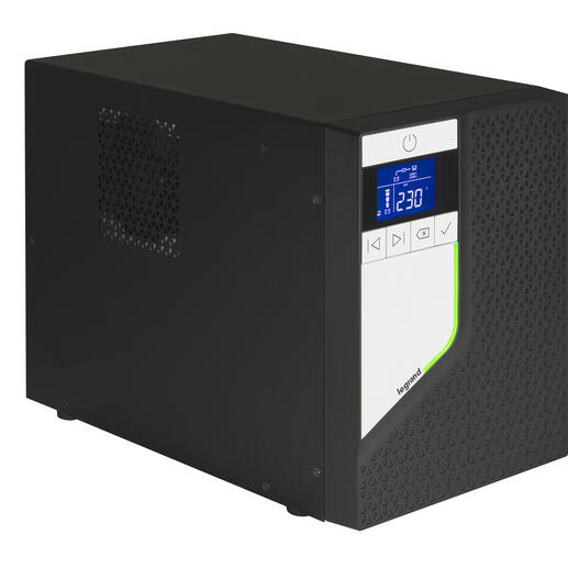 UPS Legrand KEOR SPE, Tower, 750VA/600W, Line Interactive, Pure Sinewave Output, Cold Start Function, Hot-swappable battery, 6 x 10A IEC, 2 pcs x 7Ah/12V, 14kg, USB, RS232, SNMP-big