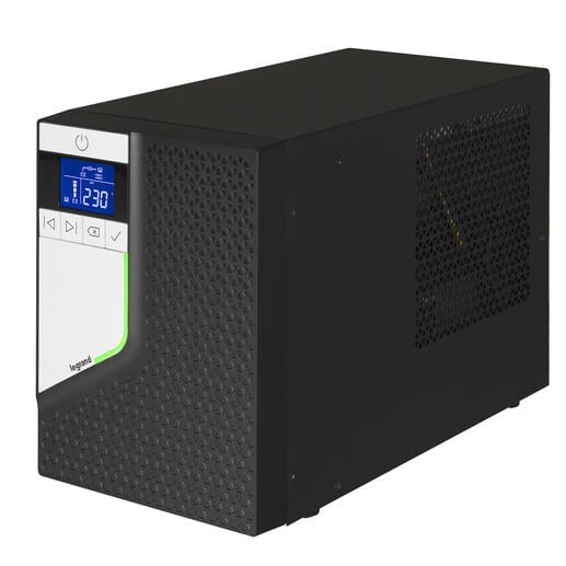 UPS Legrand KEOR SPE, Tower, 750VA/600W, Line Interactive, Pure Sinewave Output, Cold Start Function, Hot-swappable battery, 6 x 10A IEC, 2 pcs x 7Ah/12V, 14kg, USB, RS232, SNMP-big