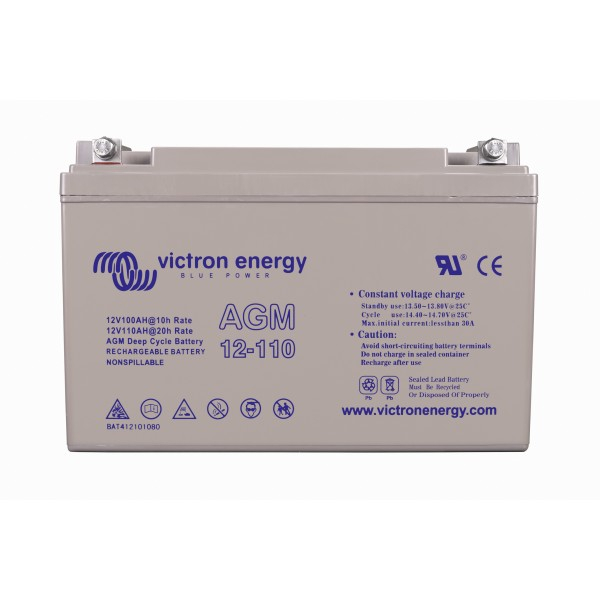 Victron Energy 12V/110Ah AGM Deep Cycle Batt.-big