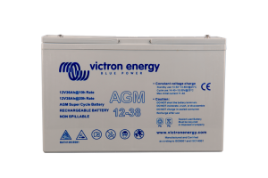 Baterii si acumulatori AGM VRLA de 6-12 V - Acumulator Victron Energy 12V/38Ah AGM Super Cycle  (M5)