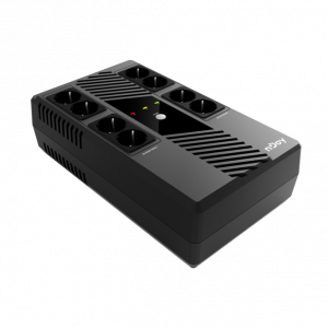 UPS nJoy Token 600 600VA 360W 8 Prize Schuko2