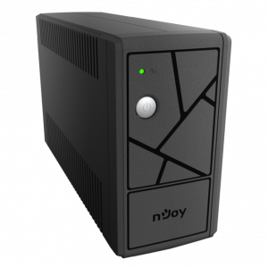 UPS nJoy Keen USB 600, 600 VA / 360 W, Auto-restart, AVR, HID USB port, 2 prize Schuko cu protectie3