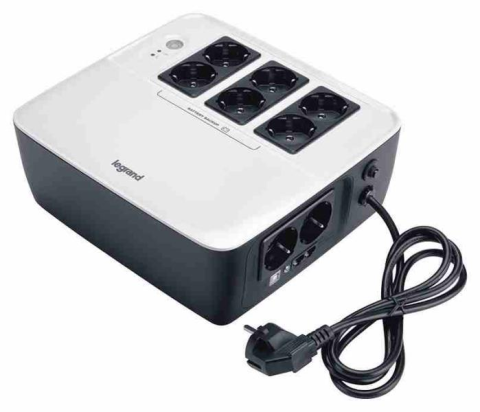 Surse UPS - UPS Legrand Keor Multiplug 600VA 360W, 8 prize Schuko, USB - 310038