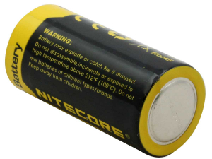 Acumulator 16340 Li-Ion 650 mah Nitecore NL166 RCR123A3