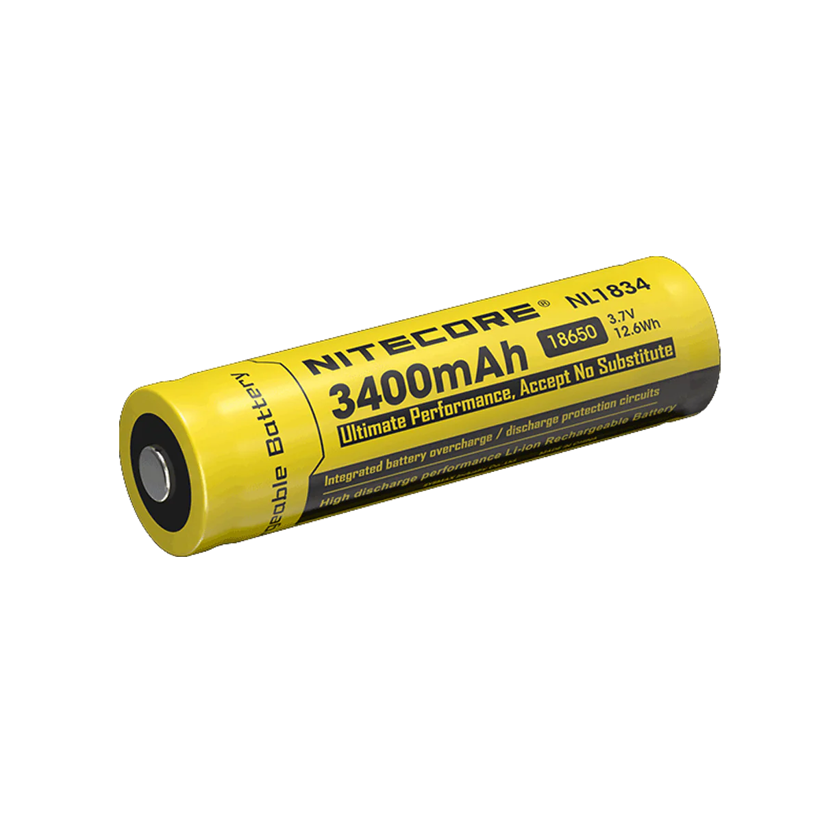 Acumulatori, Baterii si Incarcatoare Uzuale - Acumulator 18650 Li-Ion 3400 mah Nitecore NL1834
