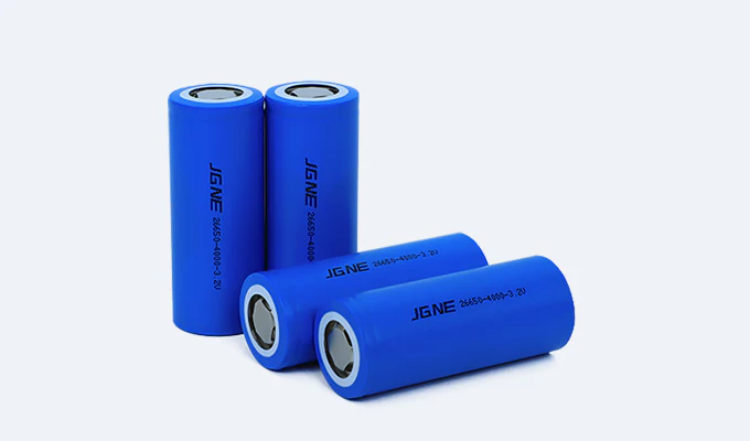 Acumulatori, Baterii si Incarcatoare Uzuale - Acumulator JGNE 26650 4000mAh - 12A LiFePO4 - 3.2V