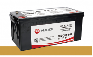 Sisteme de stocare energie - Acumulator LiFePO04 Haidi 12.8V 200 Ah SOC indicator
